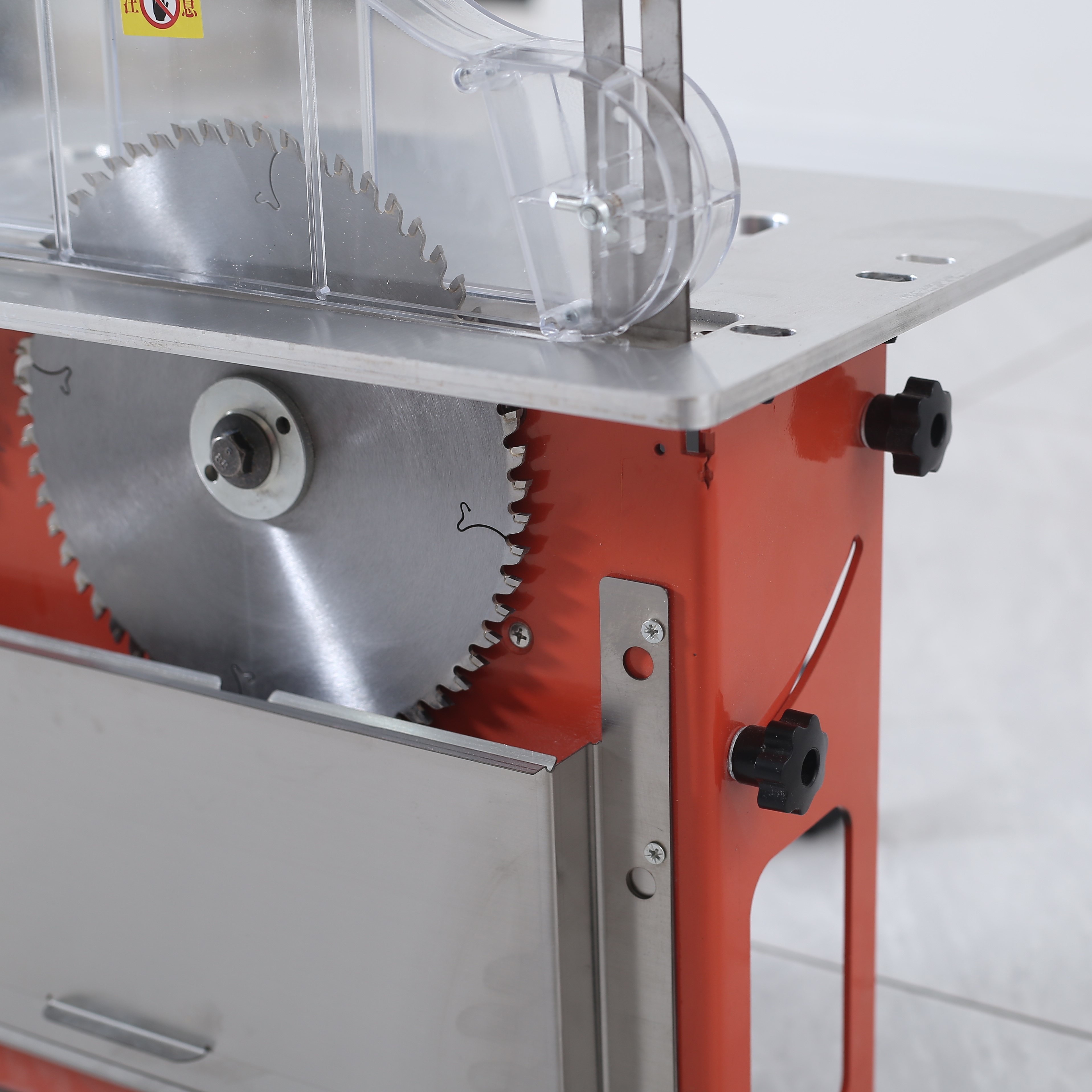 Woodwork 5.4kw Small Dust Free Saw Manually Lift Dust Free Table Saw