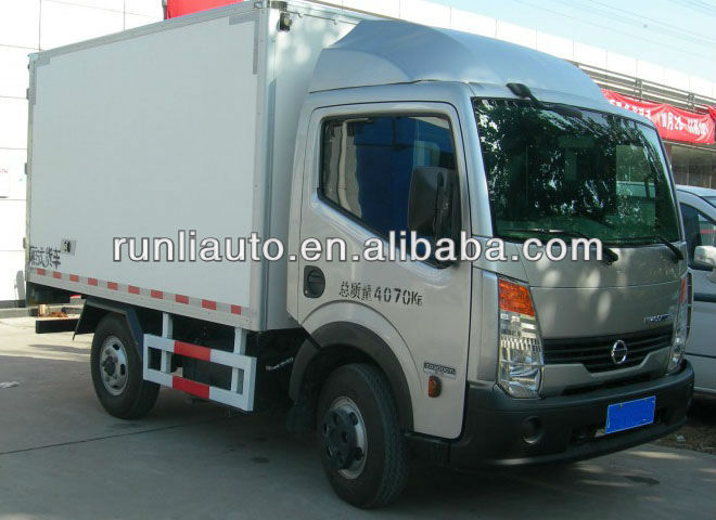 Dongfeng Cabstar Light Duty Cargo Truck 2Tons To 4Tons Van Box Truck ZN5040XXYA1Z4