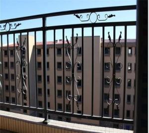 China Decorative Wrought Iron Fence Panels Waterproof Cast Iron Railing Powder Coated wholesale