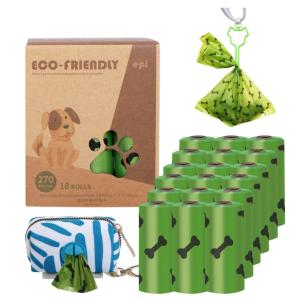 China ECO Friendly Biodegradable Litter Bags Cornstarch Corn Starch Compostable Dog Bags wholesale