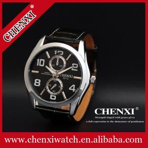 China L021C Japan Movement Stainless Steel Watch Vintage Leather Watches for Business Man 3ATM Water Resistant Quartz Watch wholesale