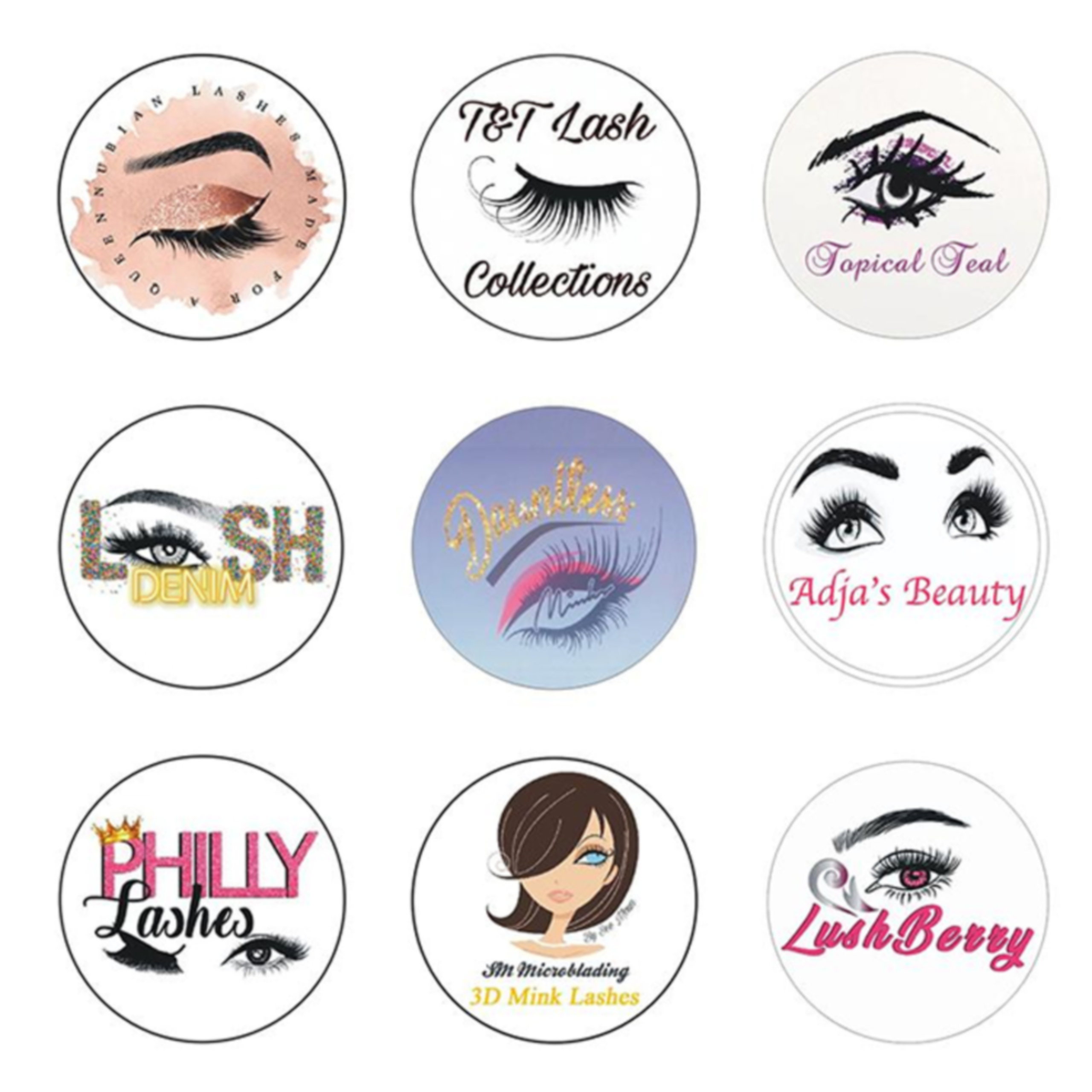 Custom Cosmetic Labels Roll