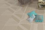 Inkjet Decoration Bathroom Carpet Tiles 24 X 24 X 0.4 Inches CE Certificate