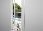 Frosted Glass Custom Aluminium Windows Small Toilet Single Casement Easy