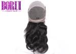 180% Density Full Lace Human Hair Wig , Body Wave Full Lace Wig Brazilian Natral