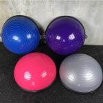 58cm Yoga ABS Balance Training Equipments Anti Burst Massage Blue Exercise Half