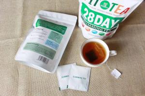 China customized logo design 28 day weight loss tea wholesale