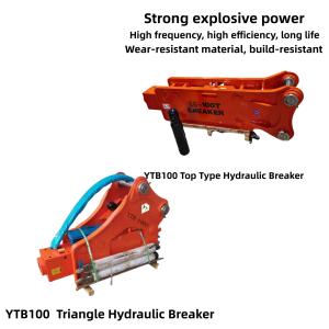 China 10-16 Ton Excavators Hydraulic Breaker Hammer 100 Chisel YTB100 wholesale
