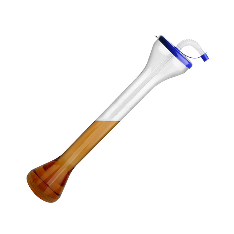 PET Party Yard Cups With Lids And Straws Luau Plastic Yard Glasses For Party Event
