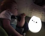 USB Charge Carton Silicone Night Light Multicolor Cute Cat Silicone Soft Nursery