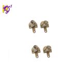 Customized Stainless Steel AAA Battery Spring Contacts Nickel / Chrome Plated