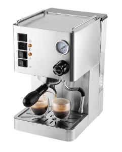 China 1500W Household Coffee Machine SS boiler 15bar With Vibration Pump wholesale