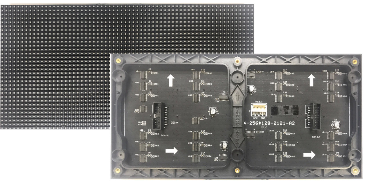 Magnet Install LED Wall Display Screen 1920Hz High Refresh And High Strength Shenzhen Factory