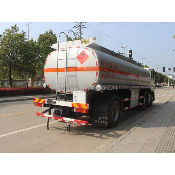 Factory Direct Price Dongfeng Jincheng 6x2 19.9cbm Flammable Fluid Methanol Crude Oil Chemical Tank Truck