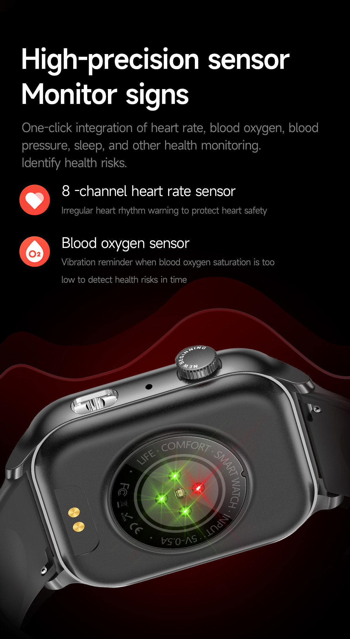 1.95inch Amoled GPS Outdoor Smart Watch Multi Sport Model