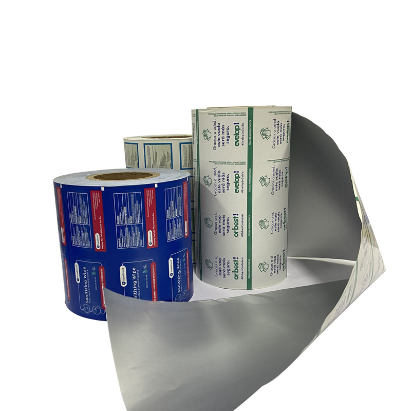Flexographic Printing Medical Aluminum Foil Laminated Paper for Alcohol Pad Packing