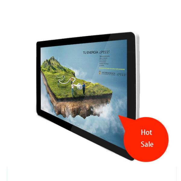 Wall Mounted Elevator Android Advertising Screen 21.5 Inch Indoor Advertising