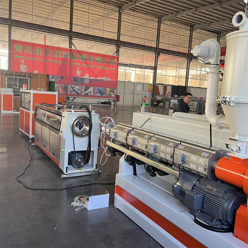 Pe Pipe Production Single Wall Corrugated Pipe Making Machine Extrusion Line