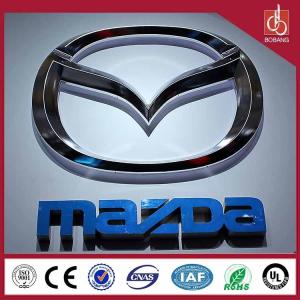 China Outdoor advertising acrylic light huge size led light 3D custom car logo with brand wholesale