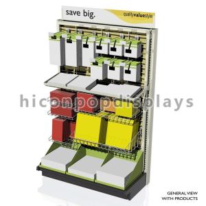 China Gridwall POP Merchandise Displays Double Sided Floor Standing wholesale