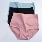 Antistatic Women Cotton Panties , Antibacterial 100 Cotton Seamless Underwear