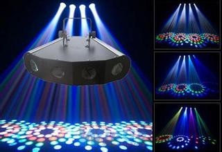 LED four eyes light, suitable for KTV rooms, bars, discos and other places of