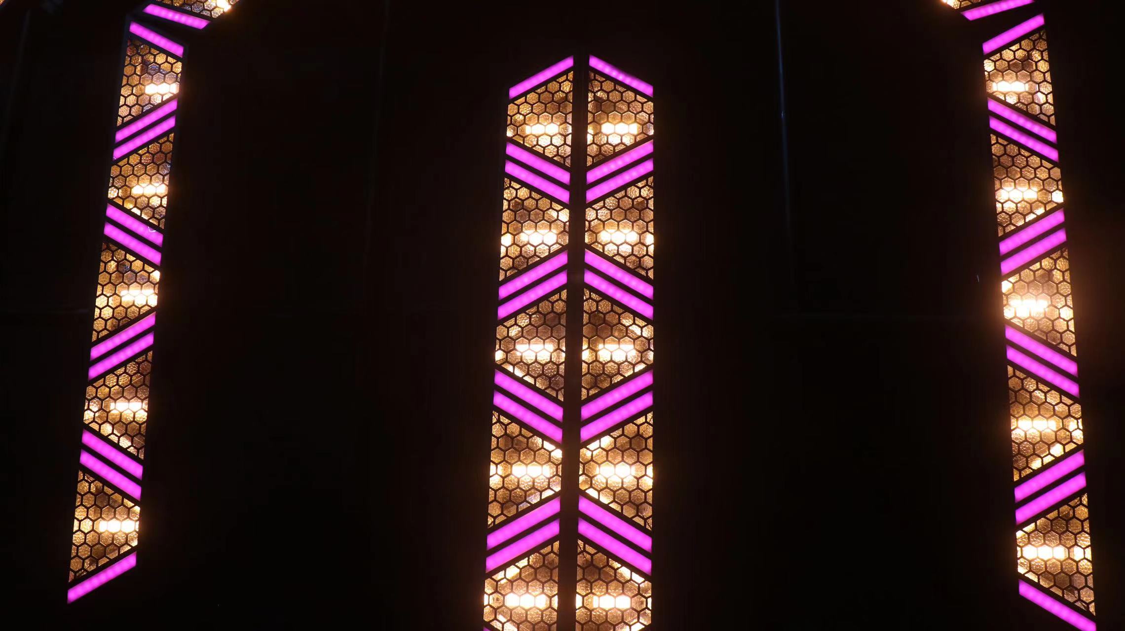 Stage Effects Light DMX 512 RGBW Color 5*60W Stage Lighting for Disco Nightclub DJ Bar