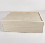 CARB Customized Unfinished Wooden Craft Boxes Bulk Timber Wooden Box
