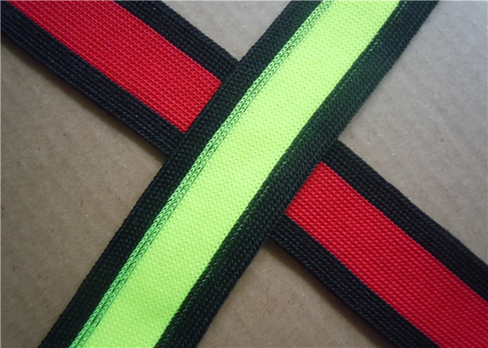 Custom Embroidered Woven Jacquard Ribbon for Bags , Garment , Home Textile