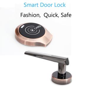 China 6V Electronic Keyless Locks Dustproof 4xAA RFID Hotel Door Lock wholesale