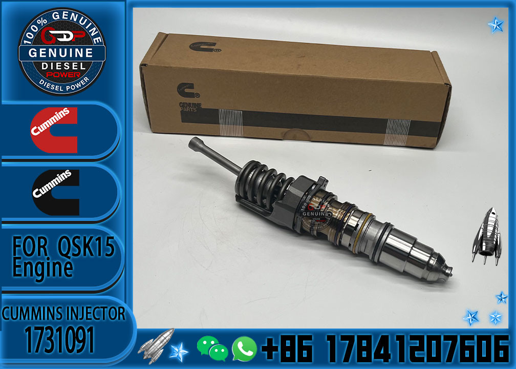 Common rail injector fuel injecto 4954648 579261 570016 1731091 for QSKX15 Excavator QSX15 ISX15 X15