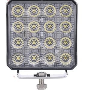 China 4WD Boat 16PCS*6W Osram 90W LED Work Light High Lumen Extruding Aluminum Housing wholesale