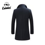 Wholesale Long Overcoat Single Windbreak Jacket Utility Trench Breasted Chaqueta