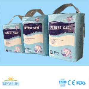 China PE Backsheet Soft Breathable Adult Disposable Diapers Non Woven Fabric wholesale