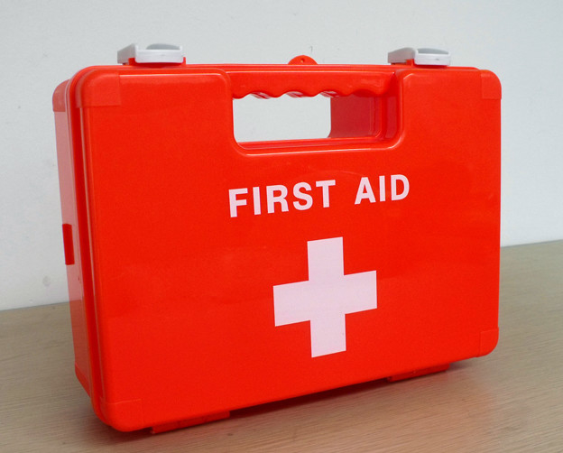 ABS Plastic First Aid Box Empty For Home Office Factory