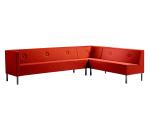 Long Style Commercial Booth Sofa Seating For Booth Theatre / KTV / Hotel