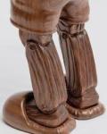 Floor Standing Large Wooden Pinocchio For Exhibition Sculpture