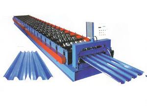 China XH C21 Trapezoidal Sheet Roof Tile Roll Forming Machine for Sale wholesale