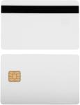 BLANK PVC INKJET PRINTABLE ID PVC Magnetic Strip CARD & 4442 4428 CHIP CARD FOR