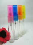 glass bottle for perfume 10ml recycled glass bottles black blue red pink green