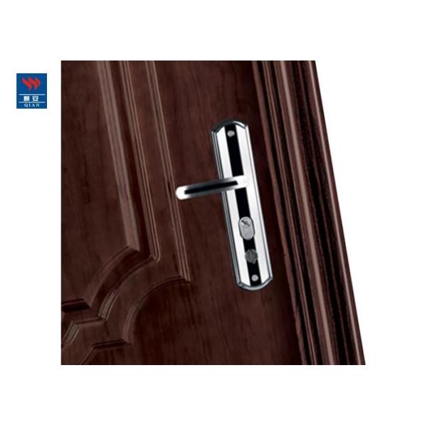 Black Walnut Fireproof Steel Wooden Interior Door