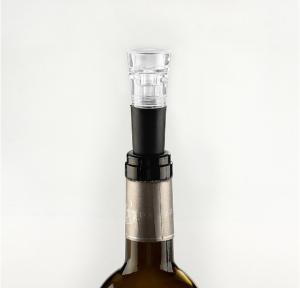 China Non Spill Silicone Kitchen Utensils Bottle Vacuum Wine Stopper For Drink wholesale