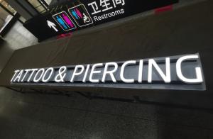 China Buildings / Shops Illuminated Acrylic Letters Signs IP65 wholesale
