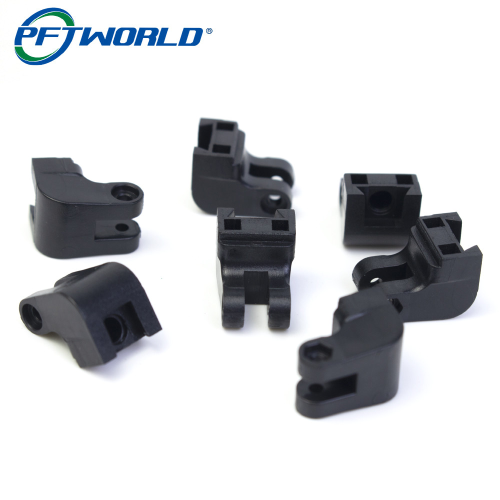 ABS CNC Machined Plastic Parts Injection Molding Service Custom Lamp Short Clip