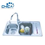 Stainless Steel Kitchen Sink For Hotel Double Bowl Kitchen Sink For House