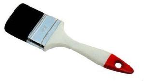 China Natural Fiber Black Bristle Paint Brush 40mm 70mm wholesale