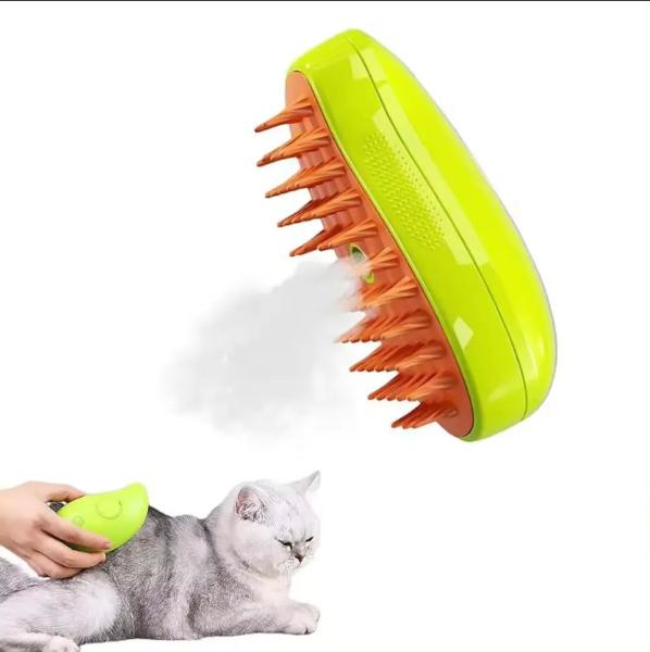 wholesale factory Cleaning BrushPet cat Hair Brush Steamy Comb Cleaning Brush