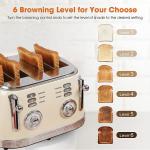 1500W Kitchenaid 4 Slice Wide Slot Toaster For Baking Defrosting