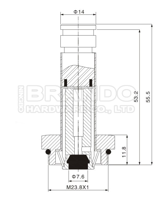 Dimension of K0950 Armature Assembly Repair Kit: