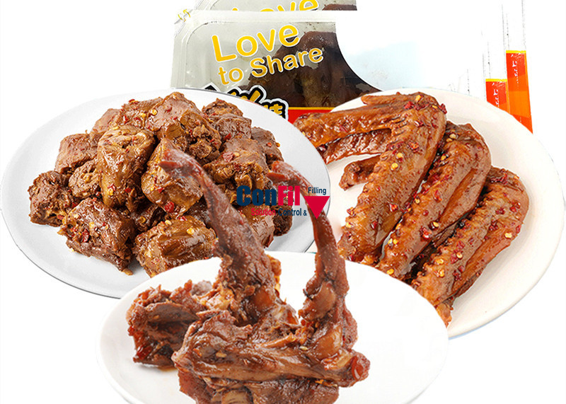 2500 Gram Braised Poultry Marinated Poultry Packaging Machine With ROMA